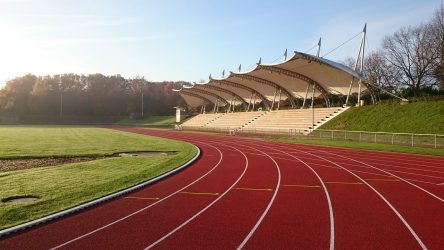 track-bleachers